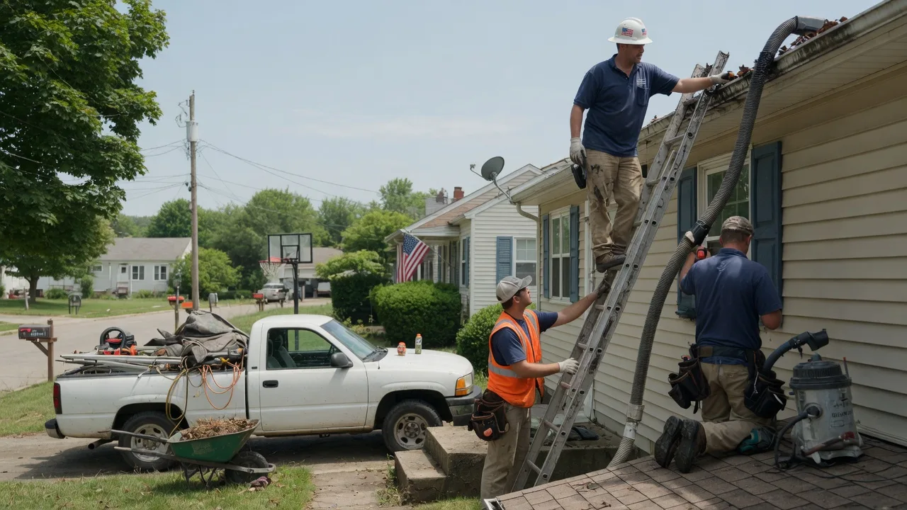 Gutter Installation in Hemlock, IN near me